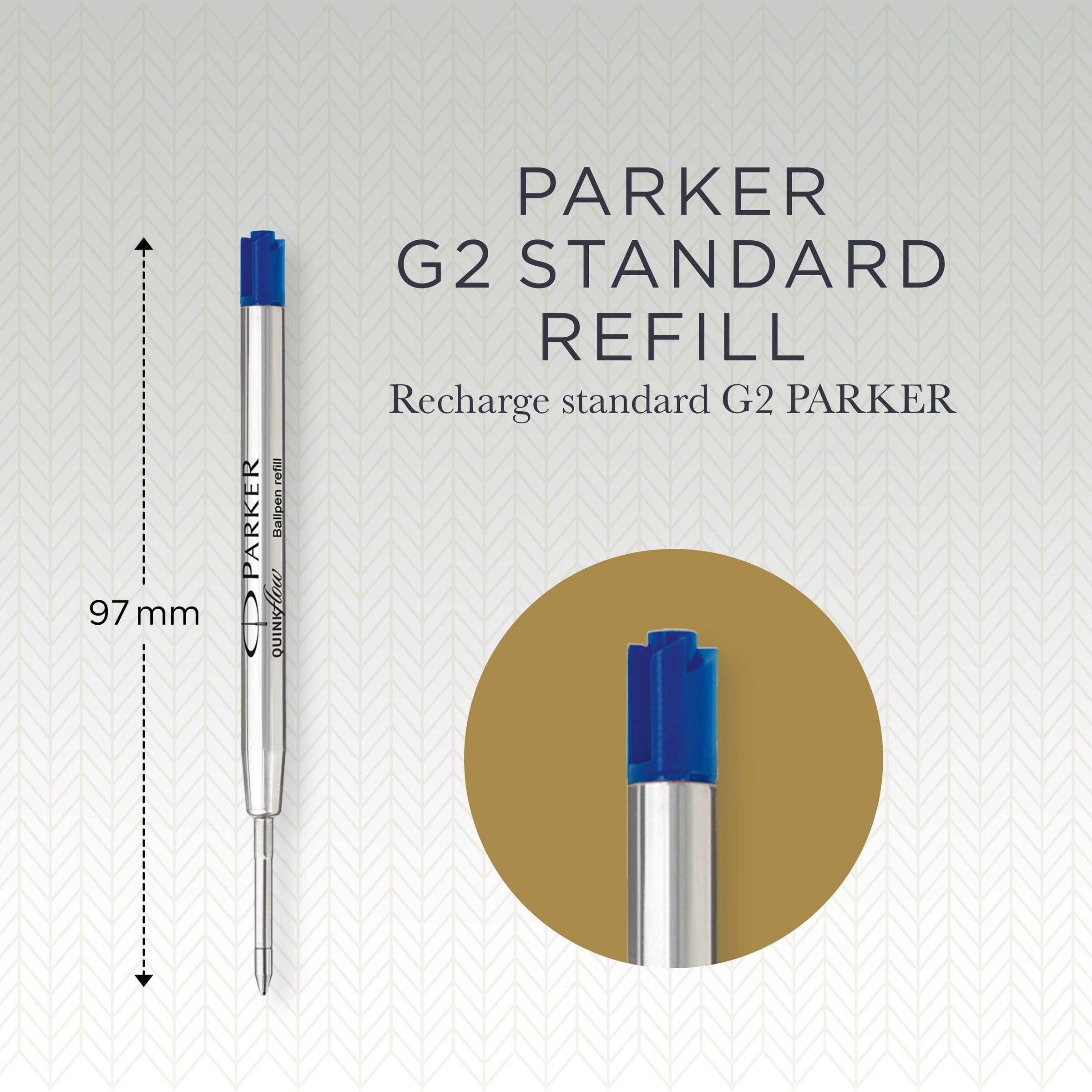 Parker Ballpoint Refill Blue Fine Tip