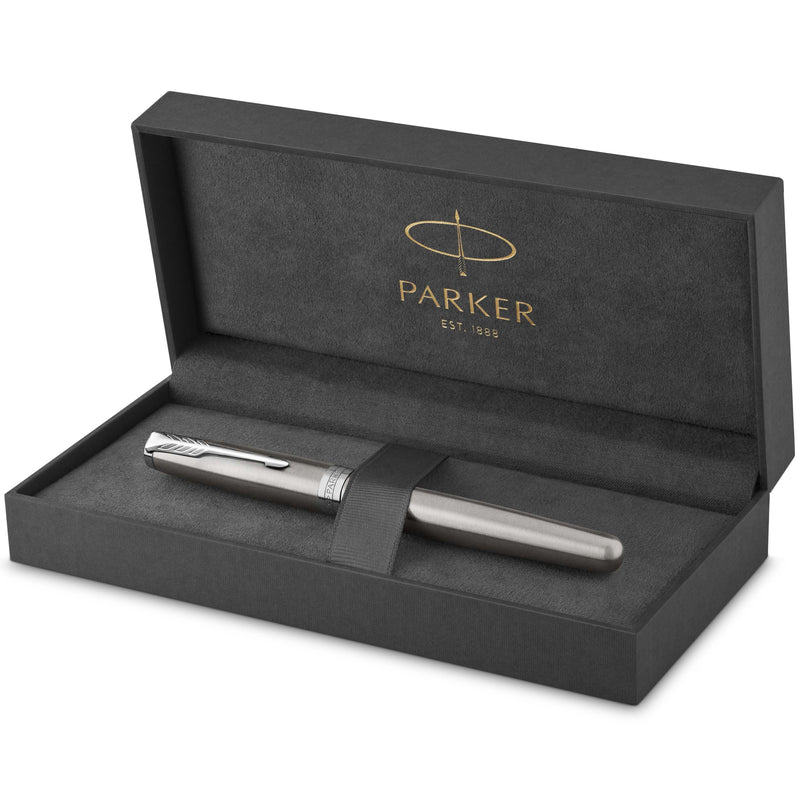 Parker Sonnet Rollerball Pen Stainless Steel and Palladium Trim Fine Tip