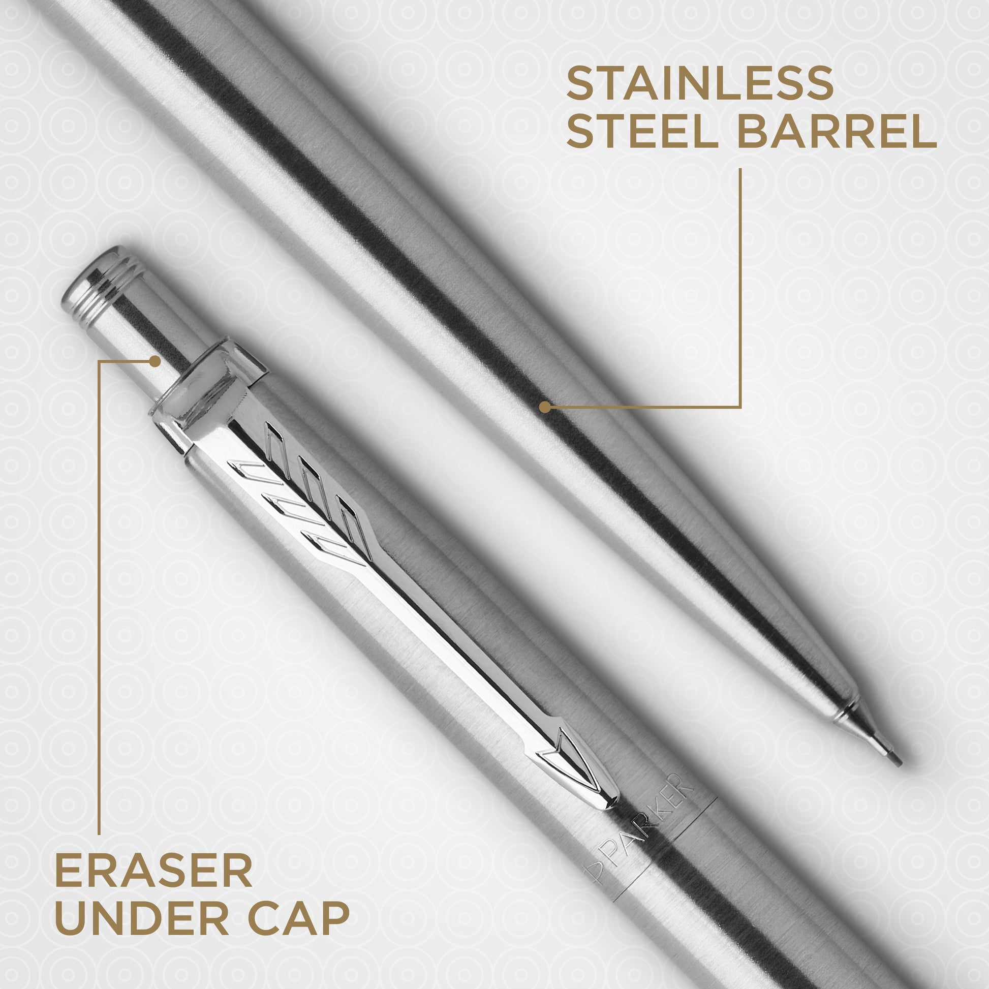 Parker Jotter Stainless Steel Ballpoint Pen and Mechanical Pencil Set