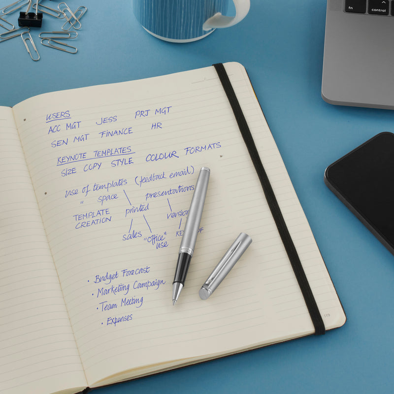 Waterman Rollerball Refill Blue Fine 0.7mm in Blister Pack