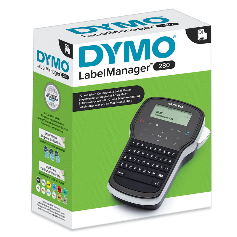 Dymo LabelManager 280P Portable Label Maker - 3D view
