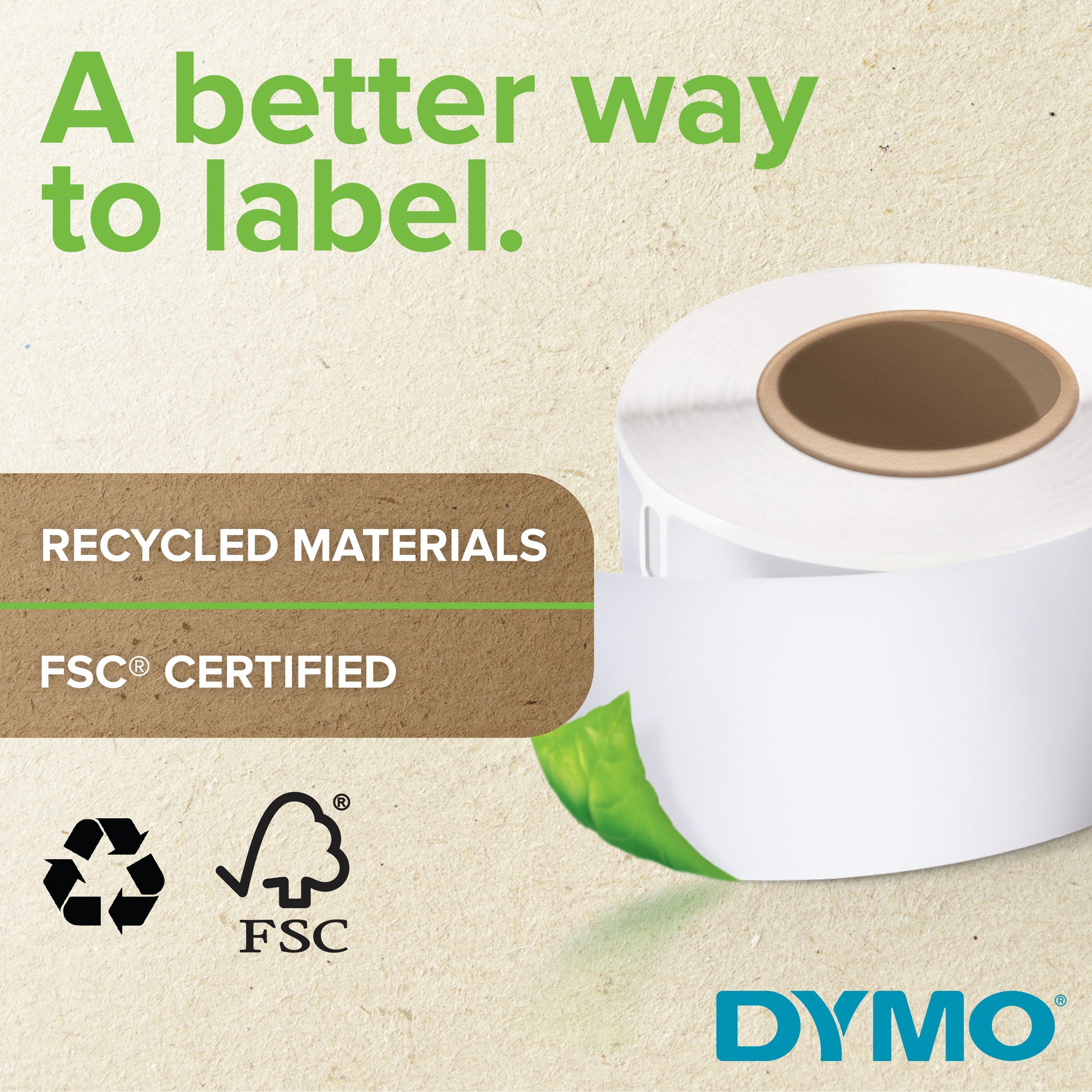 Dymo LW Durable Labels, 25mm x 25mm, 1,700 Count - detail 7