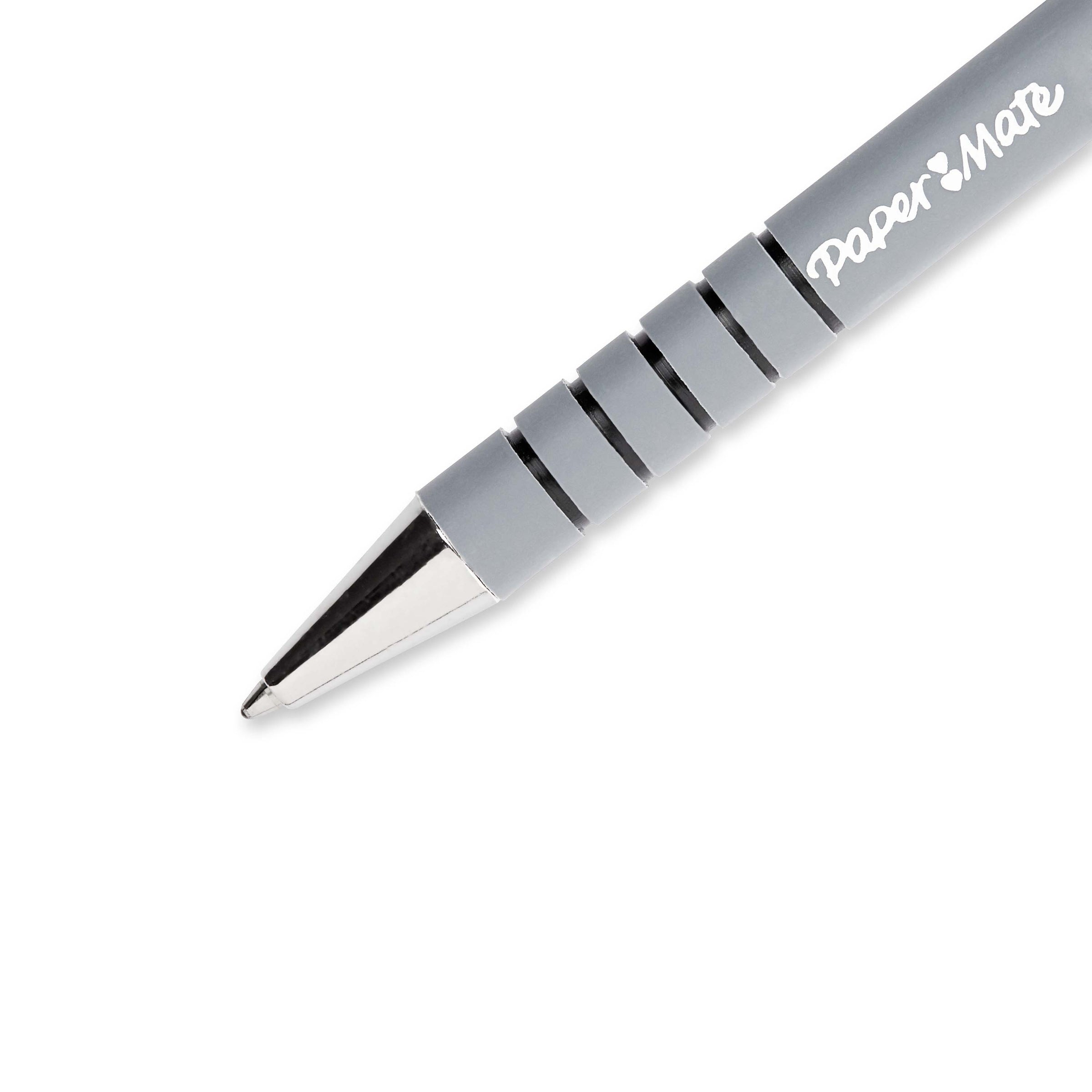 Papermate Flexgrip Ultra Retractable Ballpoint Pen Medium 1.0mm Black Box of 12