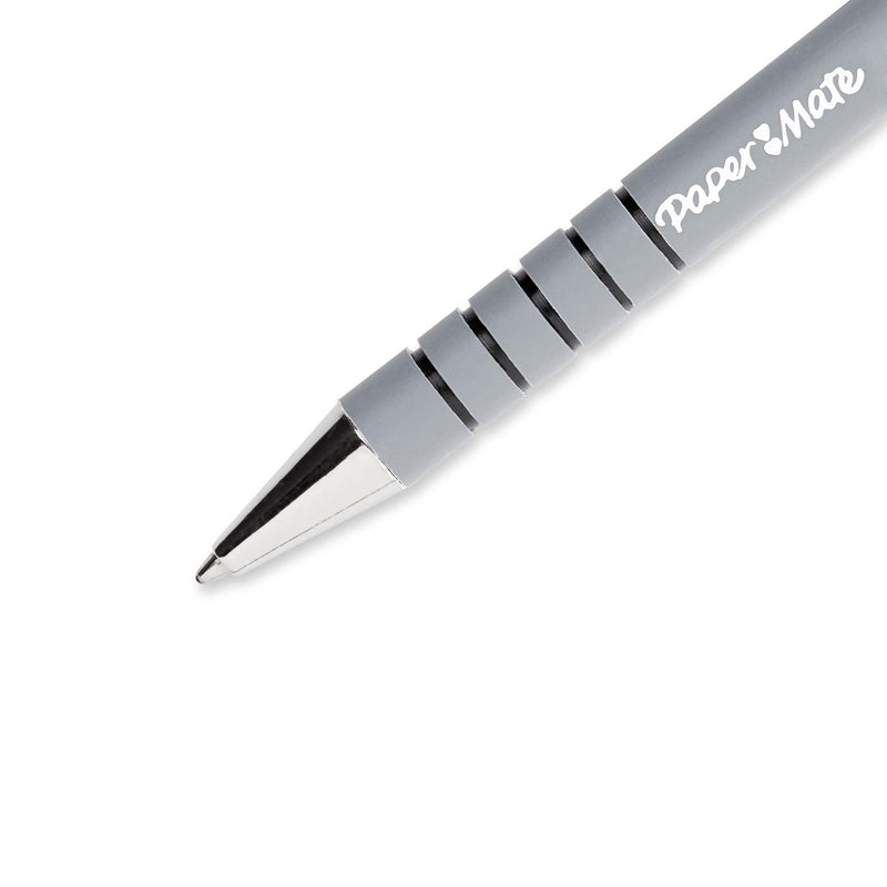 Papermate Flexgrip Ultra Retractable Ballpoint Pen Medium 1.0mm Black Box of 12