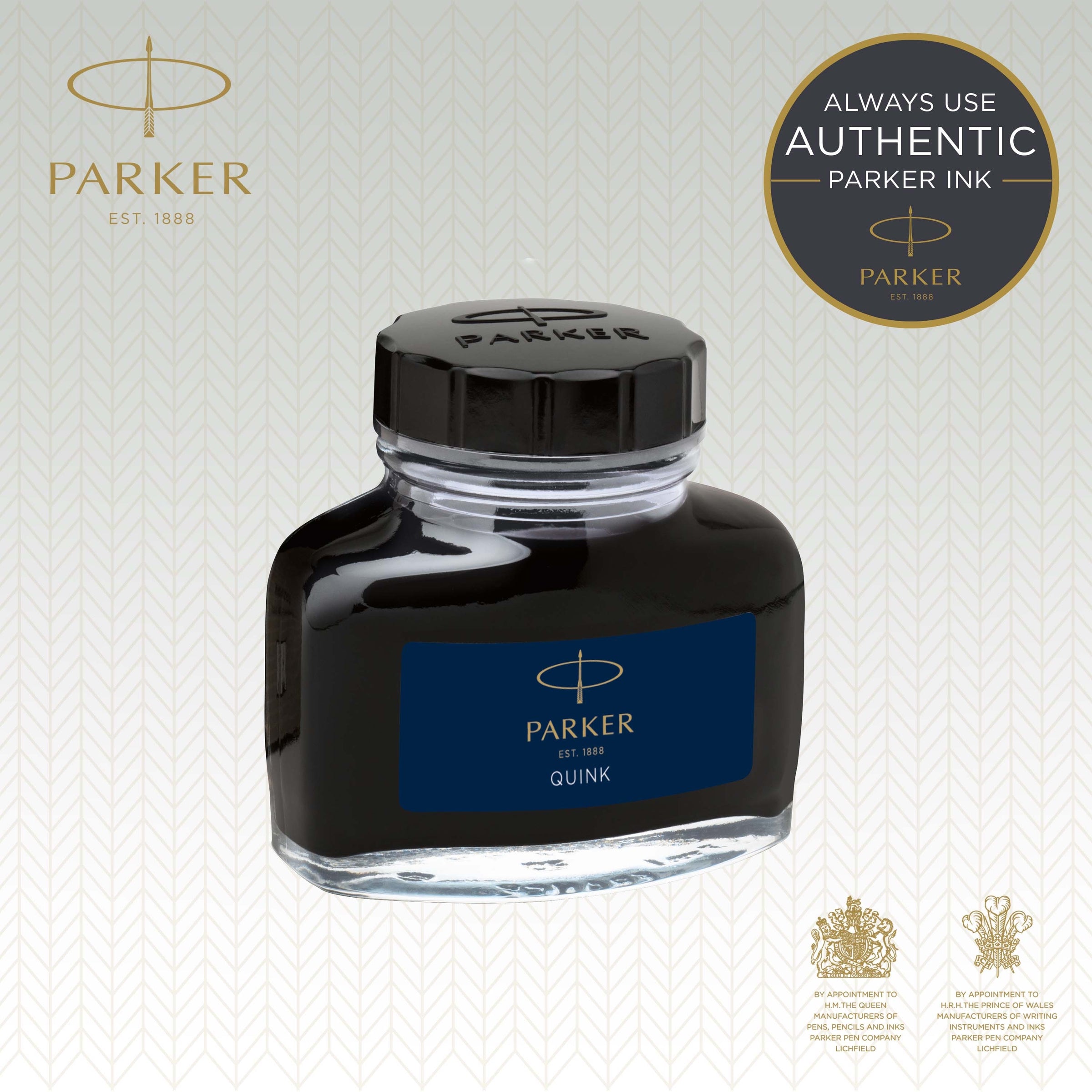 Parker Blue Black Ink Bottle 50ml
