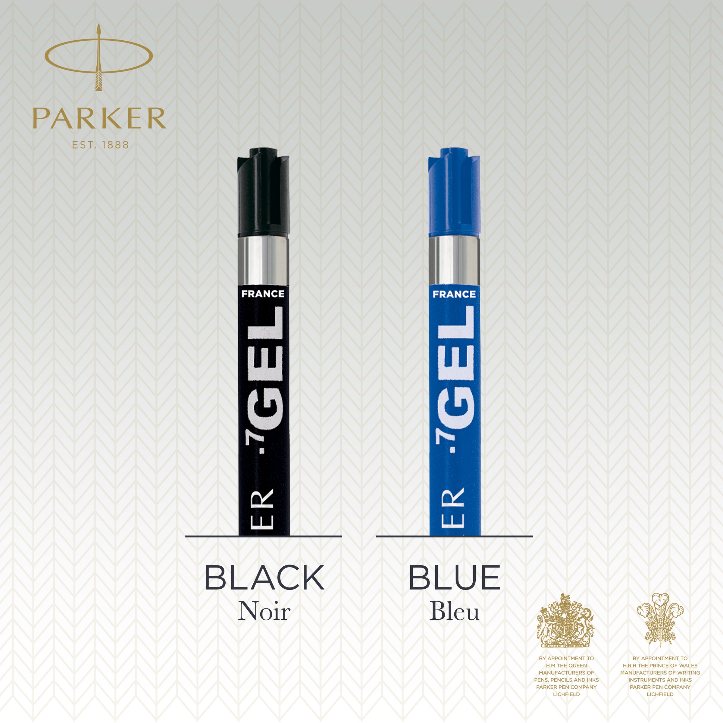 Parker Ballpoint Gel Refill Blue Medium 0.7mm Tip