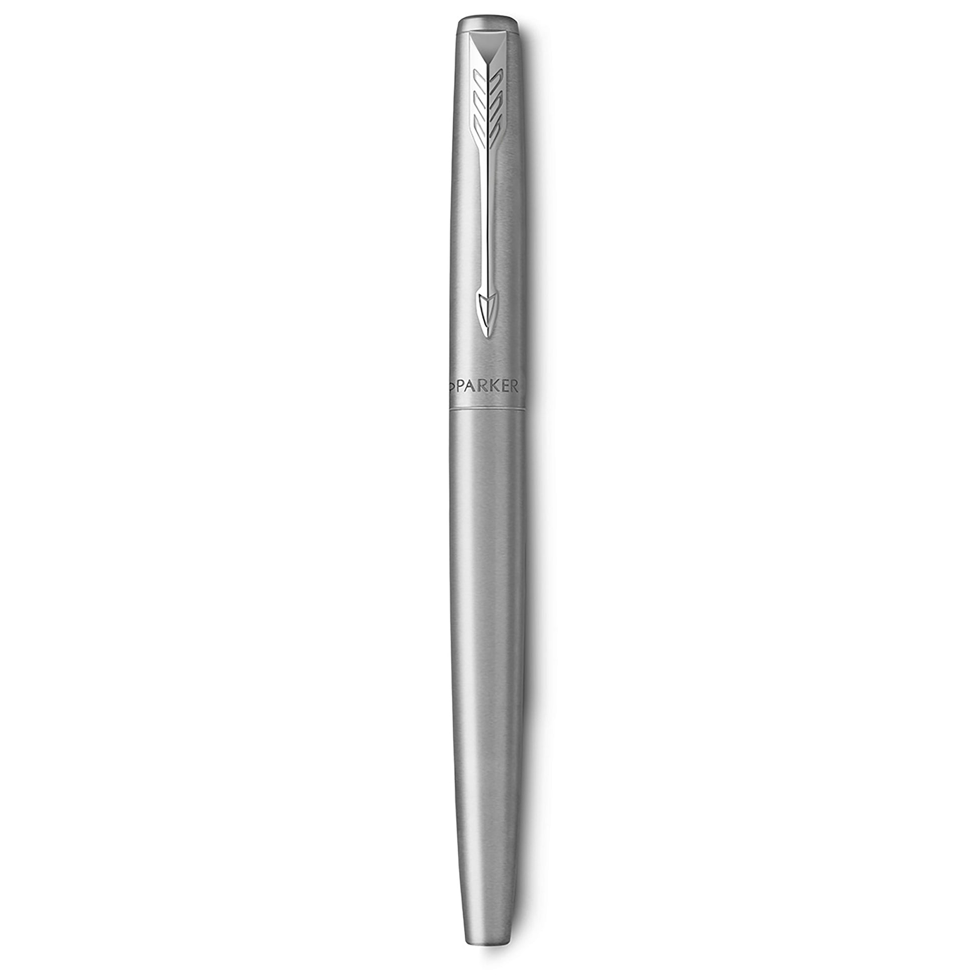 Parker Jotter Fountain Pen Stainless Steel and Chrome Trim Medium Nib