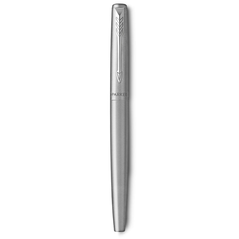 Parker Jotter Fountain Pen Stainless Steel and Chrome Trim Medium Nib