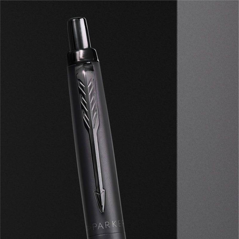 Parker Jotter XL Monochrome Ballpoint Pen Black Black Trim Medium Tip
