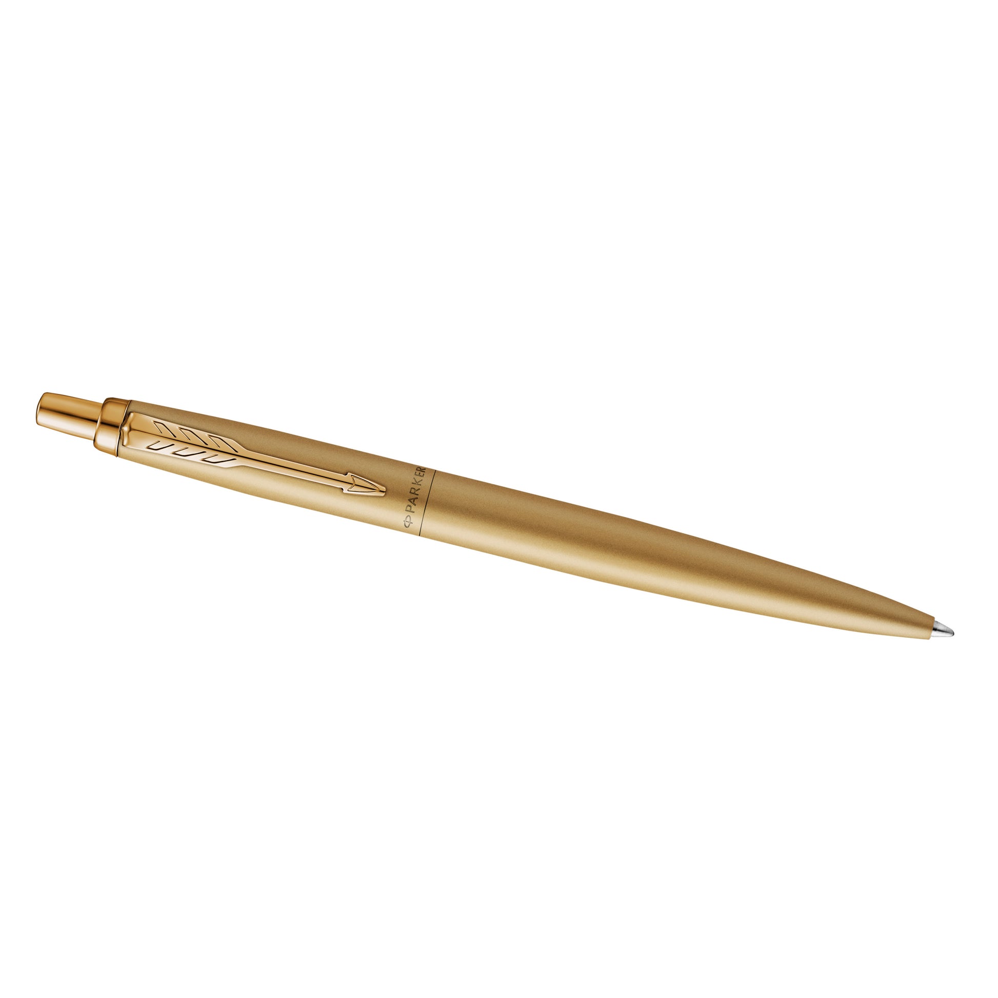 Parker Jotter XL Monochrome Ballpoint Pen Gold Gold Trim Medium Tip