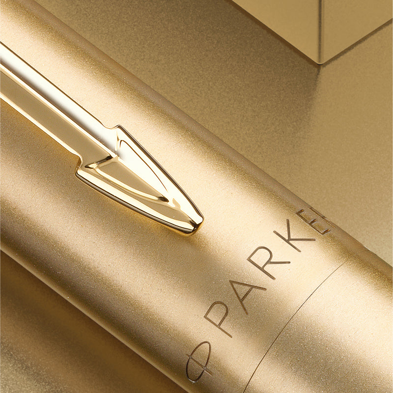 Parker Jotter XL Monochrome Ballpoint Pen Gold Medium Tip