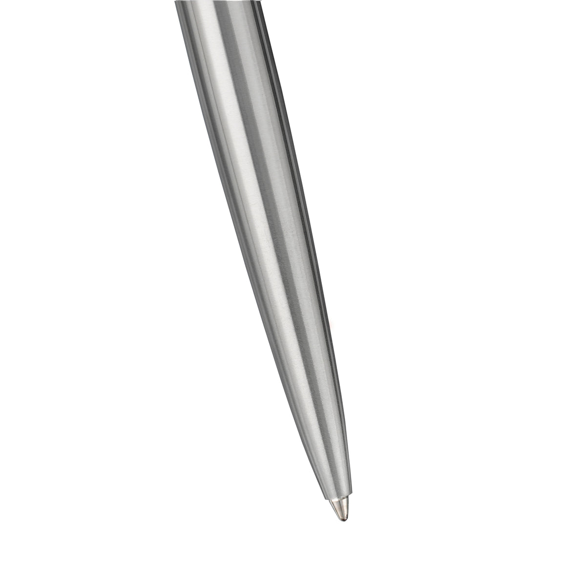 Parker Jotter XL Monochrome Ballpoint Pen Stainless Steel Grey Trim Medium Tip