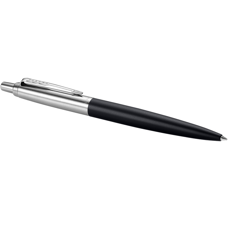Parker Jotter XL Ballpoint Pen Matte Black Lacquer and Chrome Trim Medium Tip
