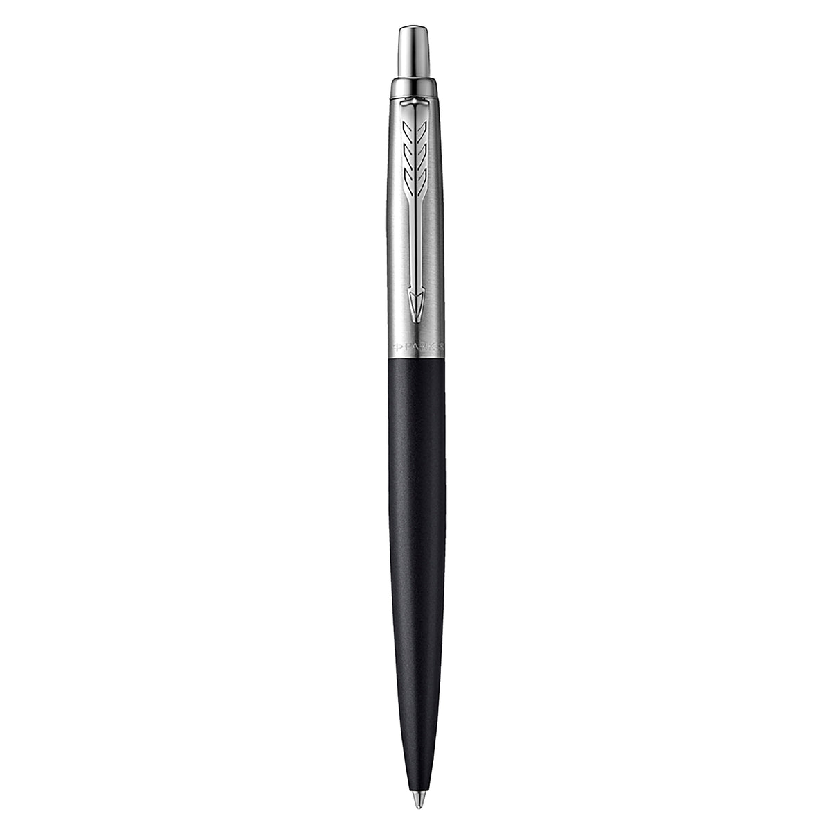 Parker Jotter XL Ballpoint Pen Matte Black Lacquer and Chrome Trim Medium Tip