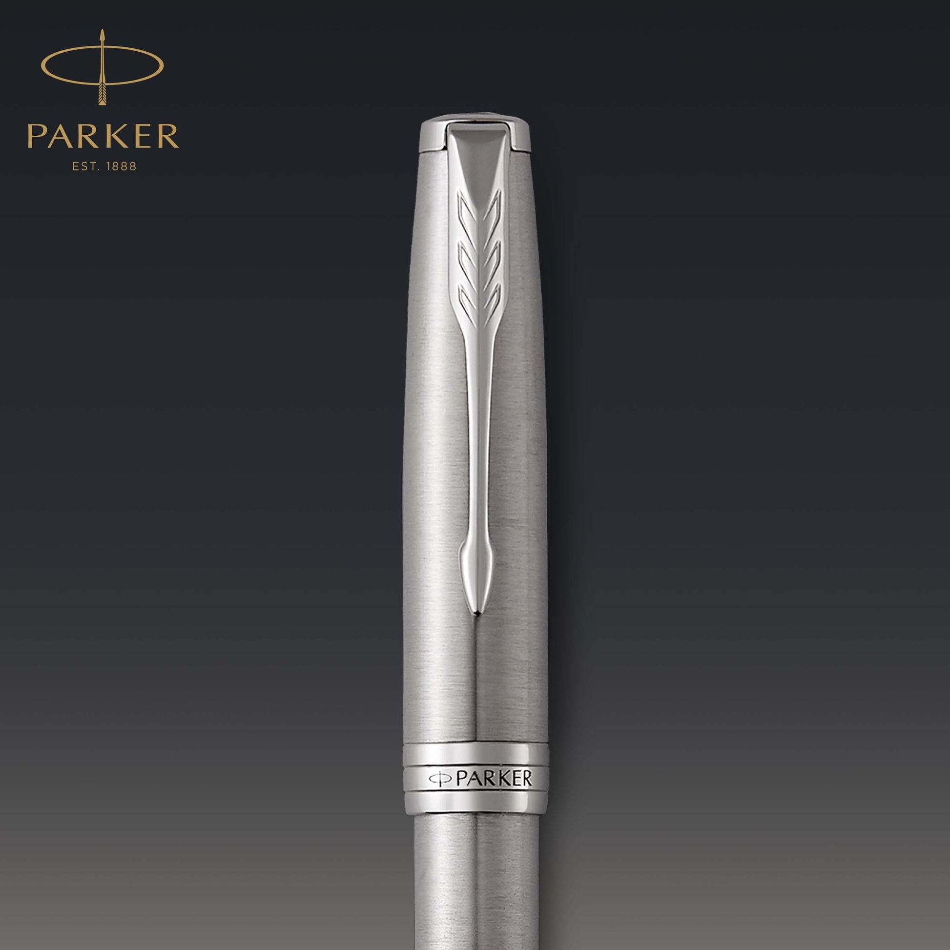 Parker Sonnet Rollerball Pen Stainless Steel and Palladium Trim Fine Tip