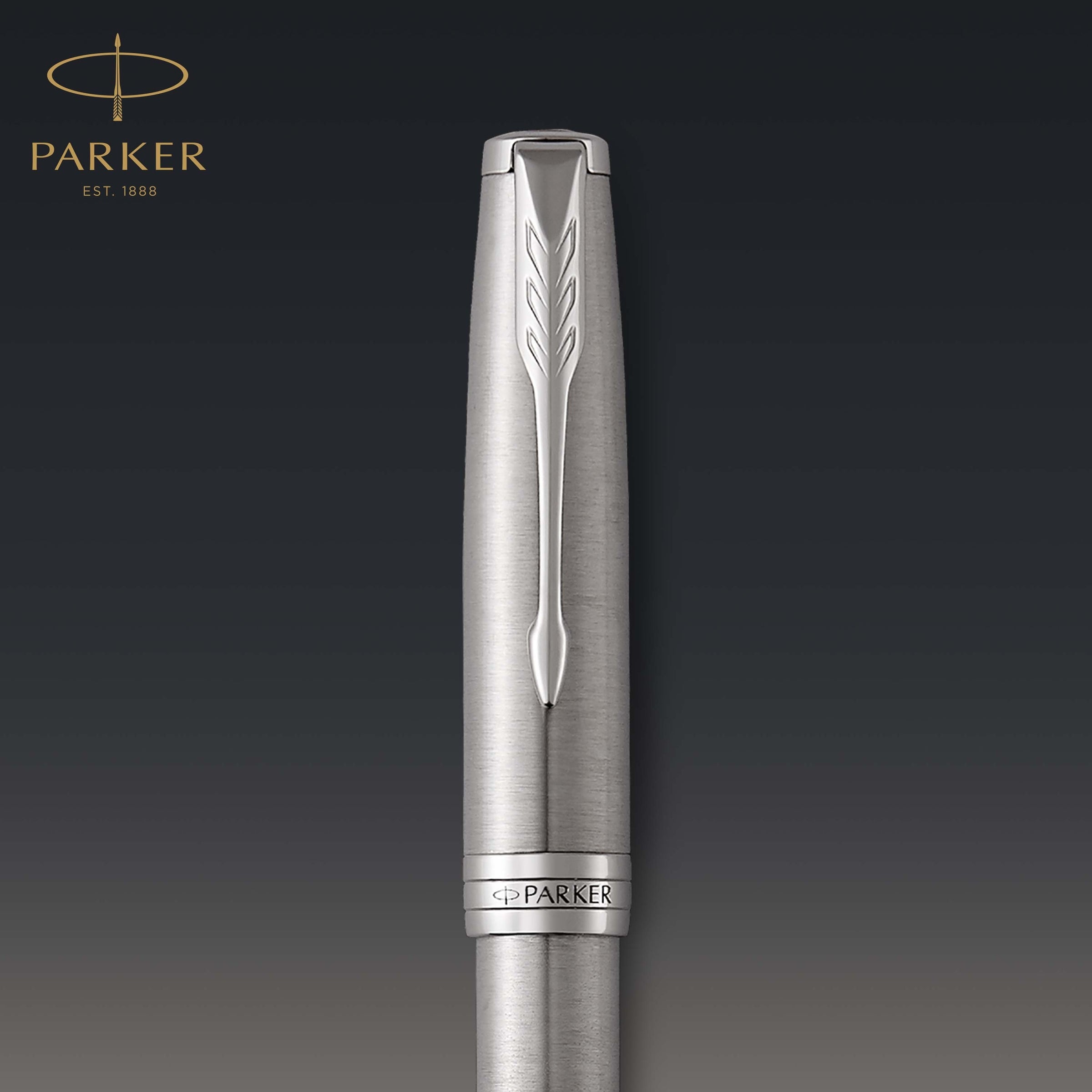 Parker Sonnet Rollerball Pen Stainless Steel and Palladium Trim Fine Tip