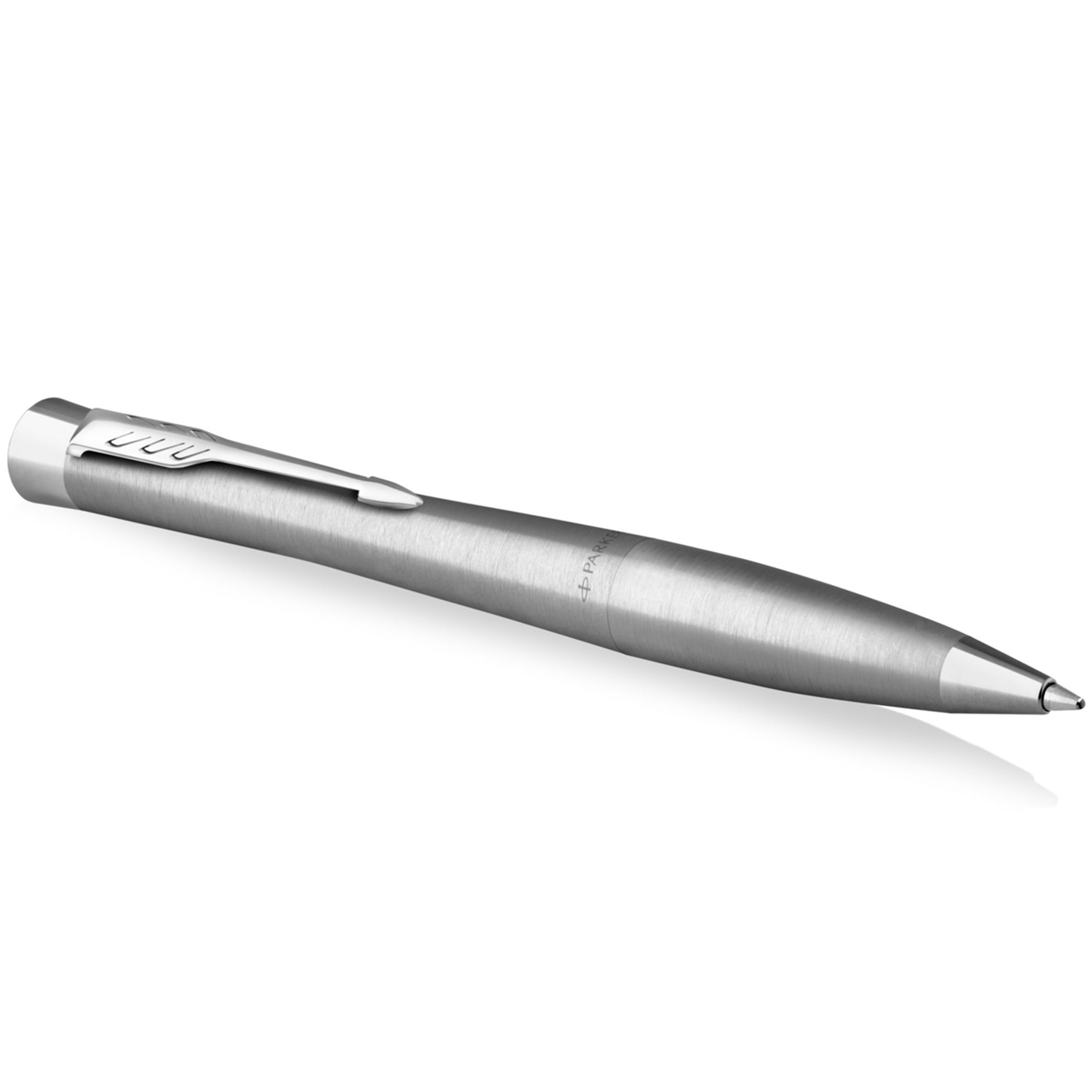 Parker Urban Twist Ballpoint Pen Metro Metallic Chrome Trim Medium Tip