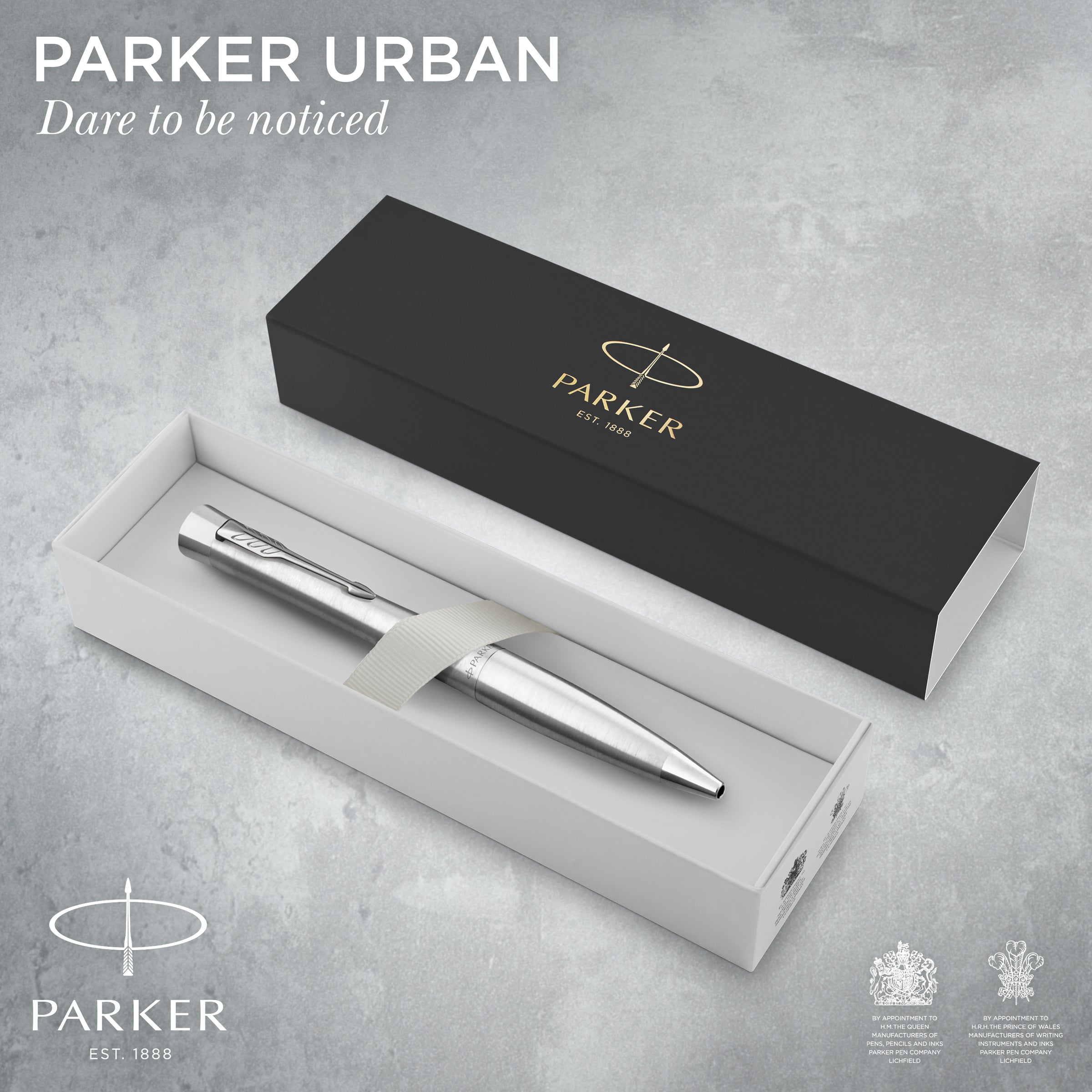 Parker Urban Twist Ballpoint Pen Metro Metallic and Chrome Trim Medium Tip