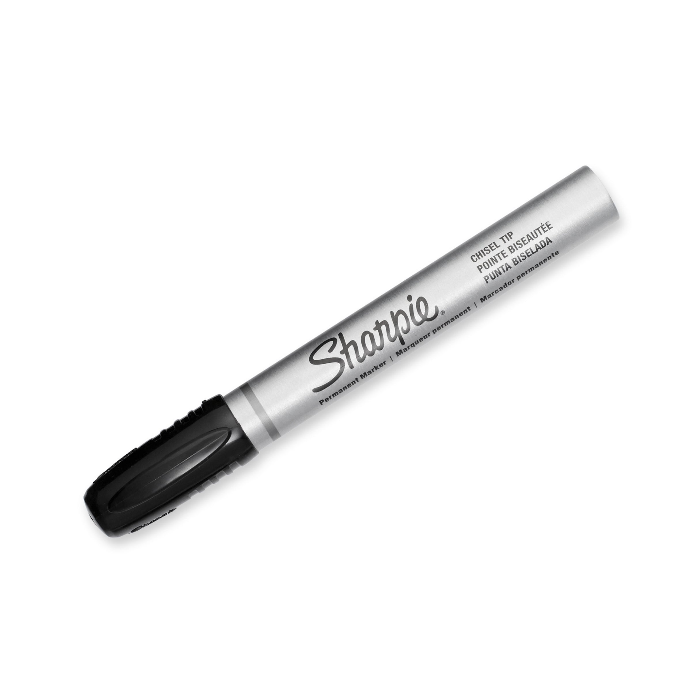 Sharpie Metal Permanent Marker Chisel Tip Black - Box of 12 - detail 7