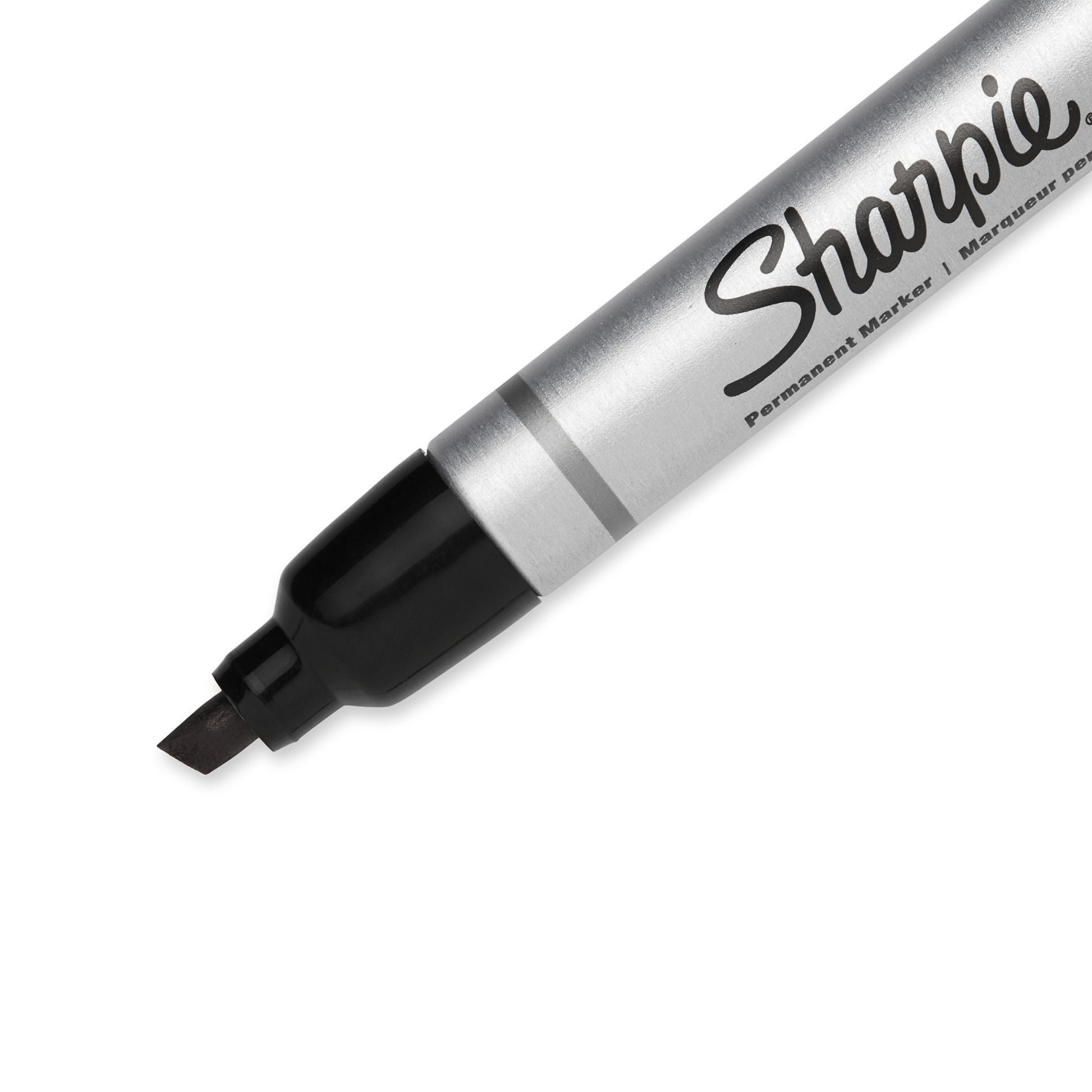 Sharpie Metal Permanent Marker Chisel Tip Black - Box of 12 - detail 8