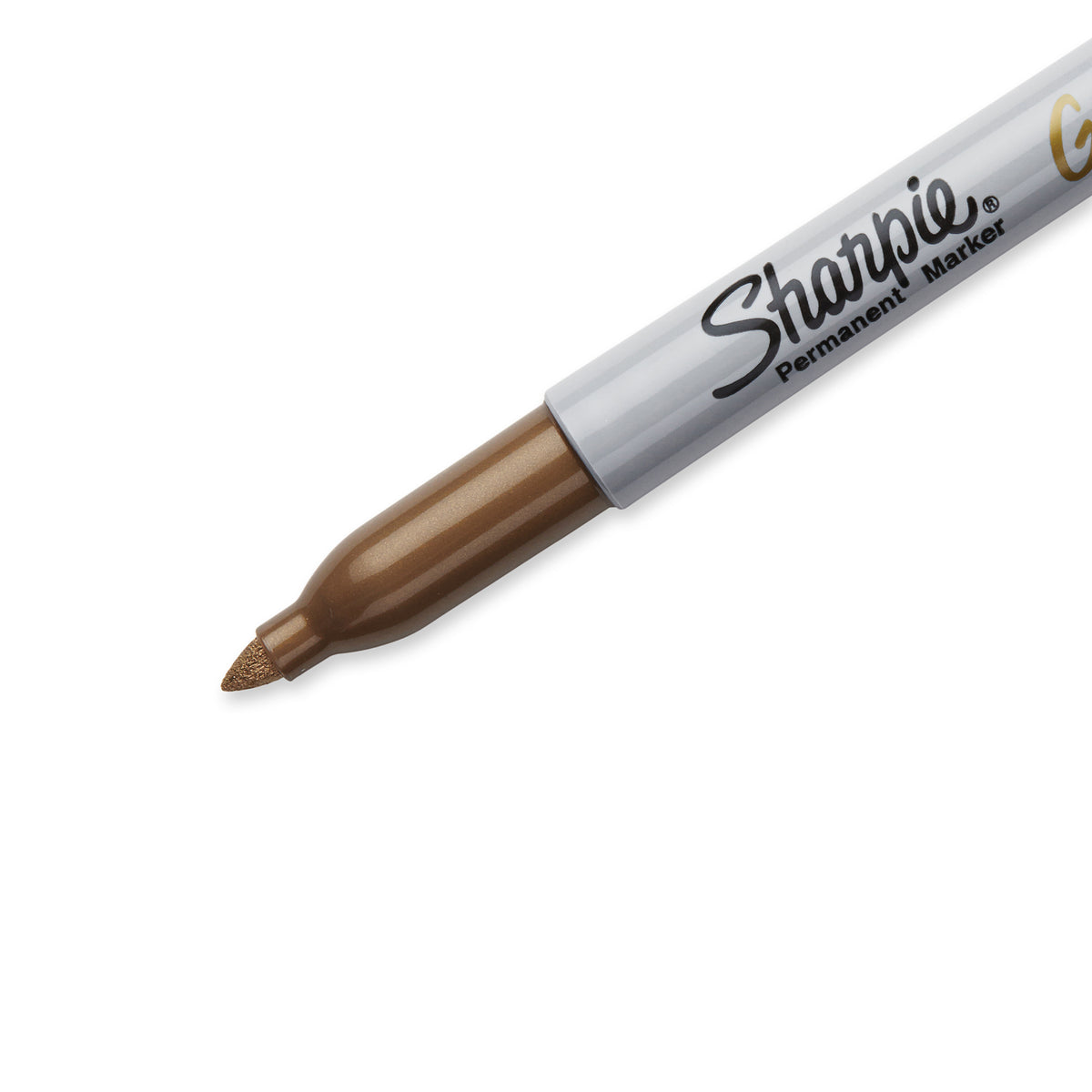Sharpie Metallic Fine Point Permanent Marker Gold - Box of 12 - detail 7