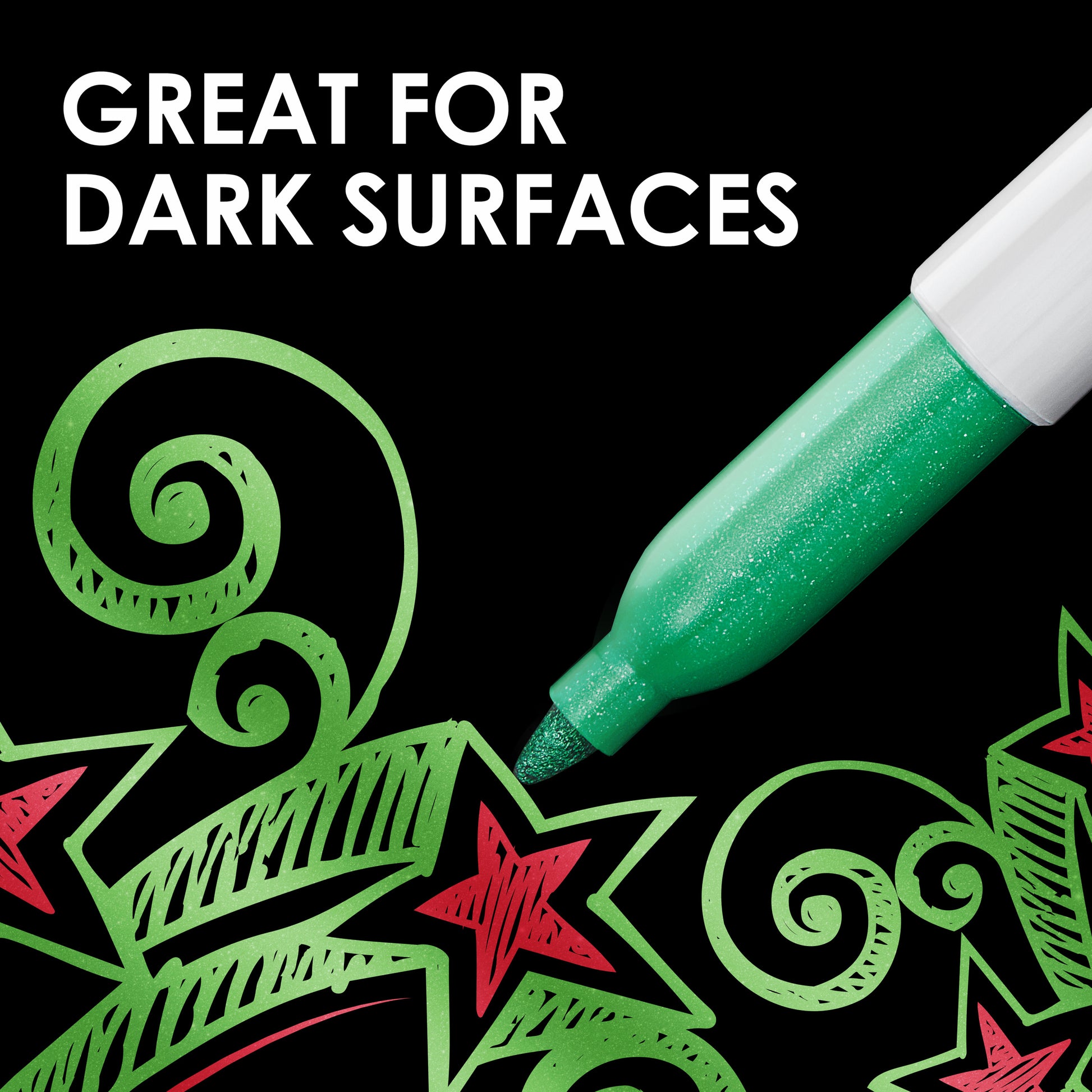 Sharpie Metallic Fine Point Permanent Markers Assorted - Pack of 3 - detail 9