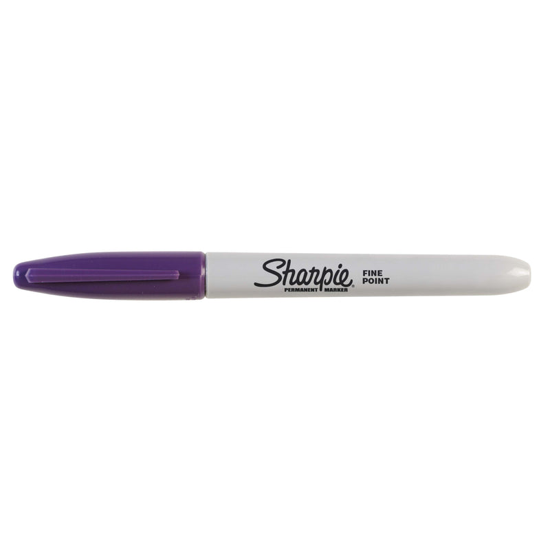 Sharpie Fine Point Permanent Marker Purple - Box of 12 - product image