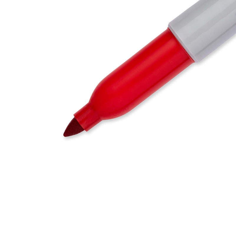 Sharpie Fine Point Permanent Marker Red - Box of 12 - detail 7