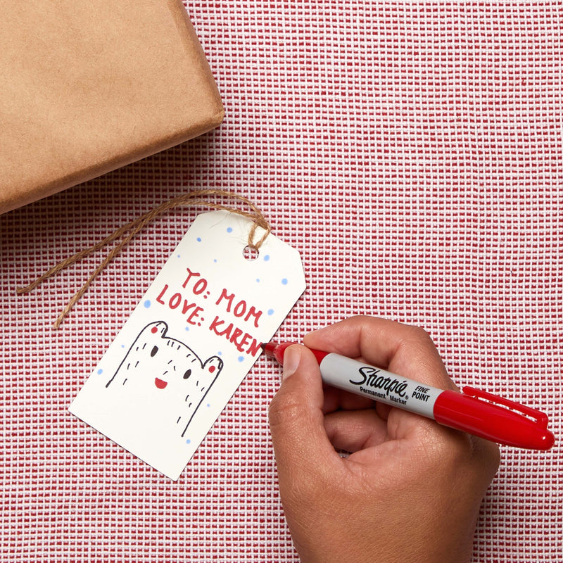 Sharpie Fine Point Permanent Marker Red - Box of 12 - detail 8