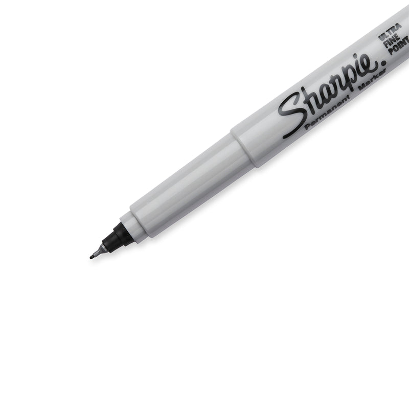 Sharpie Ultra Fine Point Permanent Marker Black - Pack of 12 - detail 7