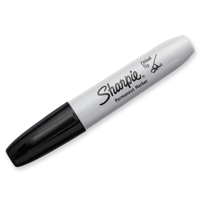 Sharpie Chisel Tip Permanent Marker Black - Box of 12 - detail 8