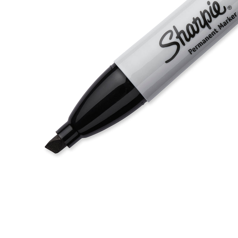 Sharpie Chisel Tip Permanent Marker Black - Box of 12 - detail 9