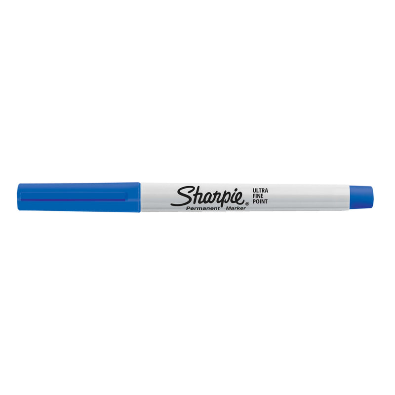 Sharpie Ultra Fine Point Permanent Marker Blue - Box of 12 - detail 8