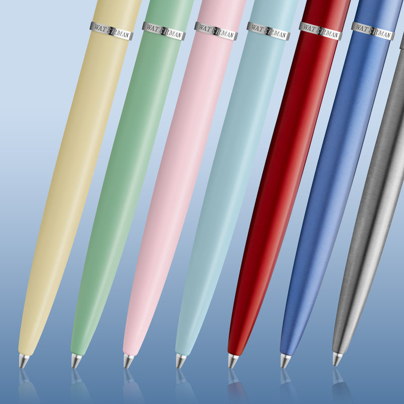 Waterman Allure Chrome Chrome Trim Ballpoint Pen in Blister Pack