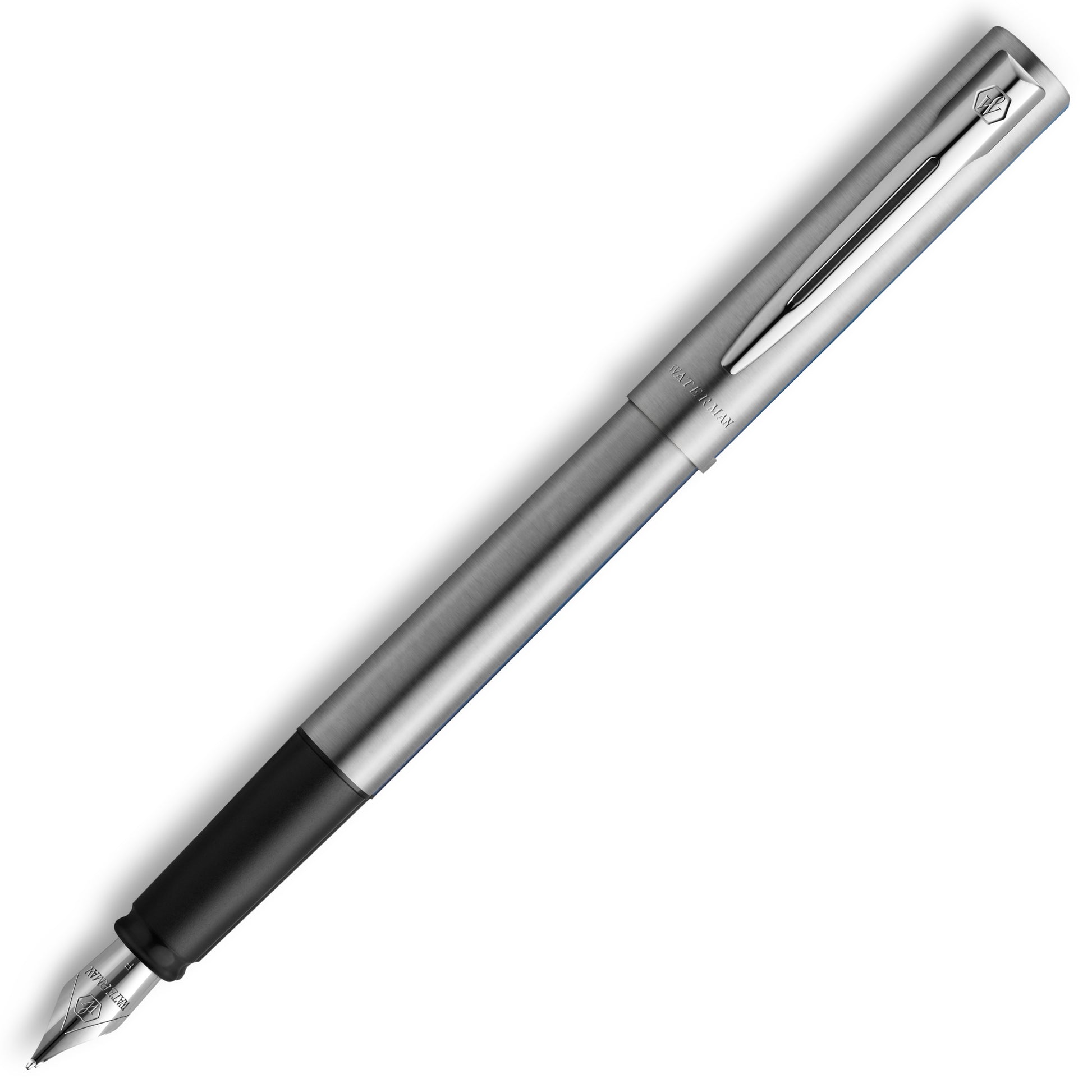 Waterman Allure Chrome Chrome Trim Fountain Pen in Blister Pack