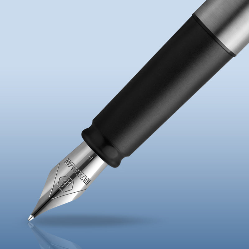 Waterman Allure Chrome Chrome Trim Fountain Pen in Blister Pack