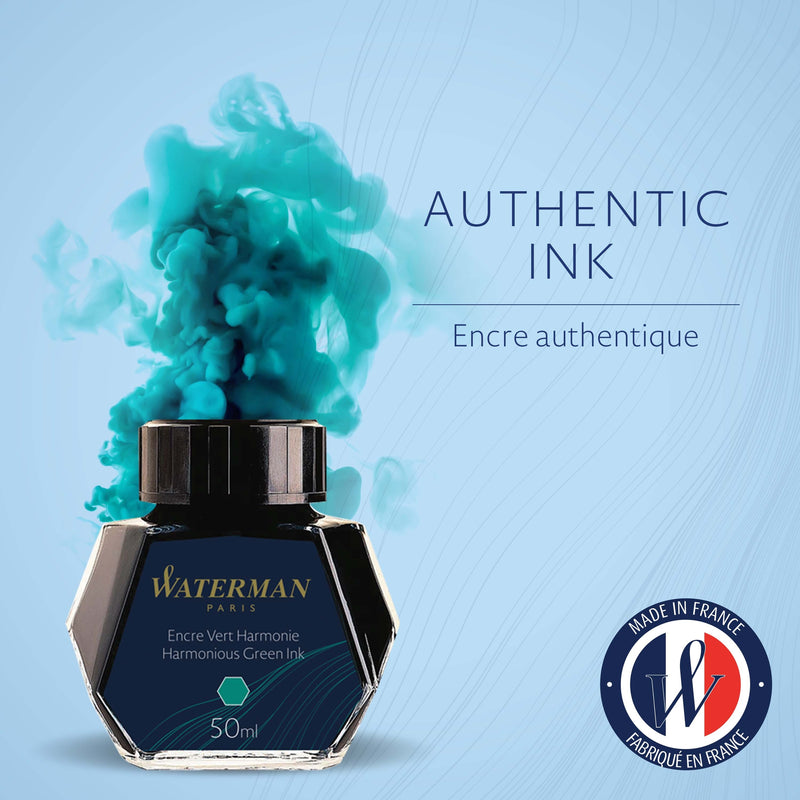 Waterman Ink 50ml Harmonious Green in Box