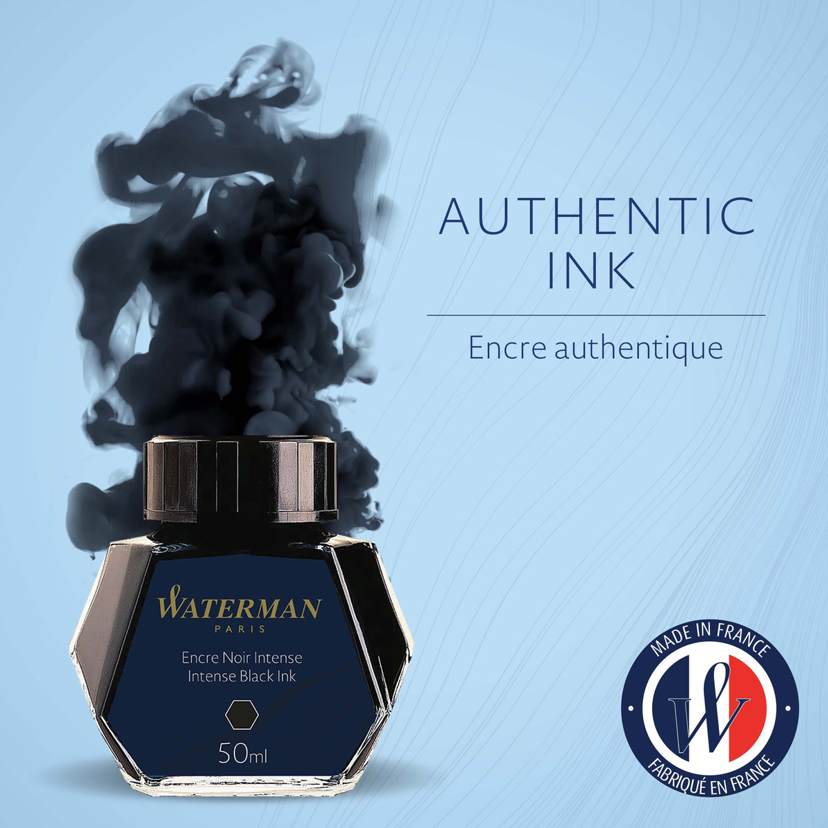Waterman Ink 50ml Intense Black in Box