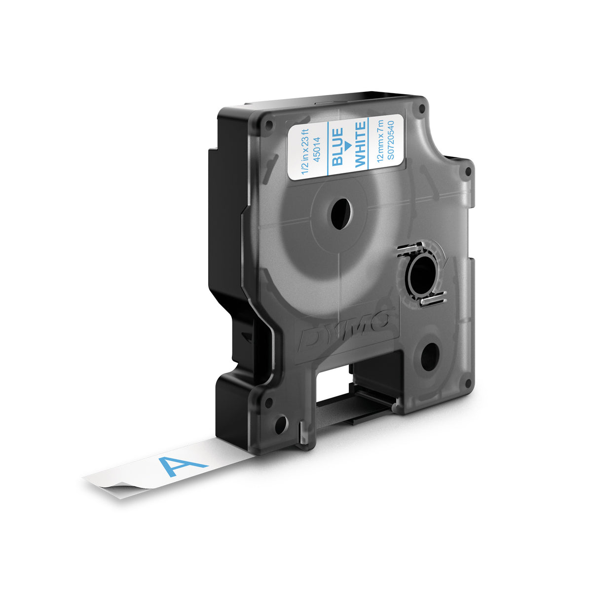 Dymo 12mm Blue on White - Additional Image 18