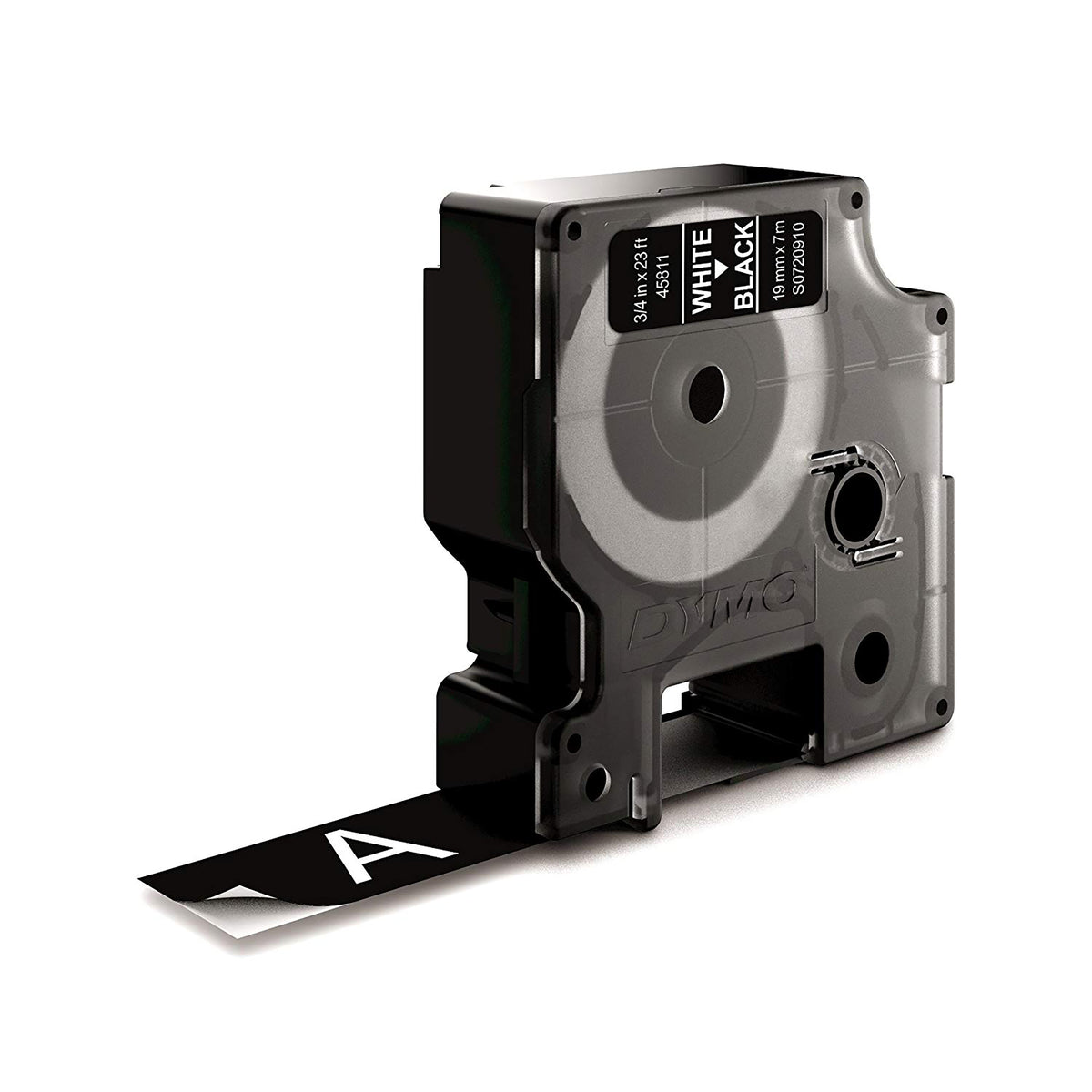 Dymo 19mm White on Black - Additional Image 18