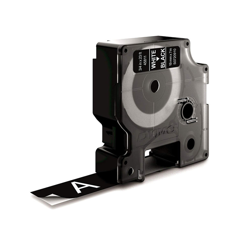 Dymo 19mm White on Black - Additional Image 18