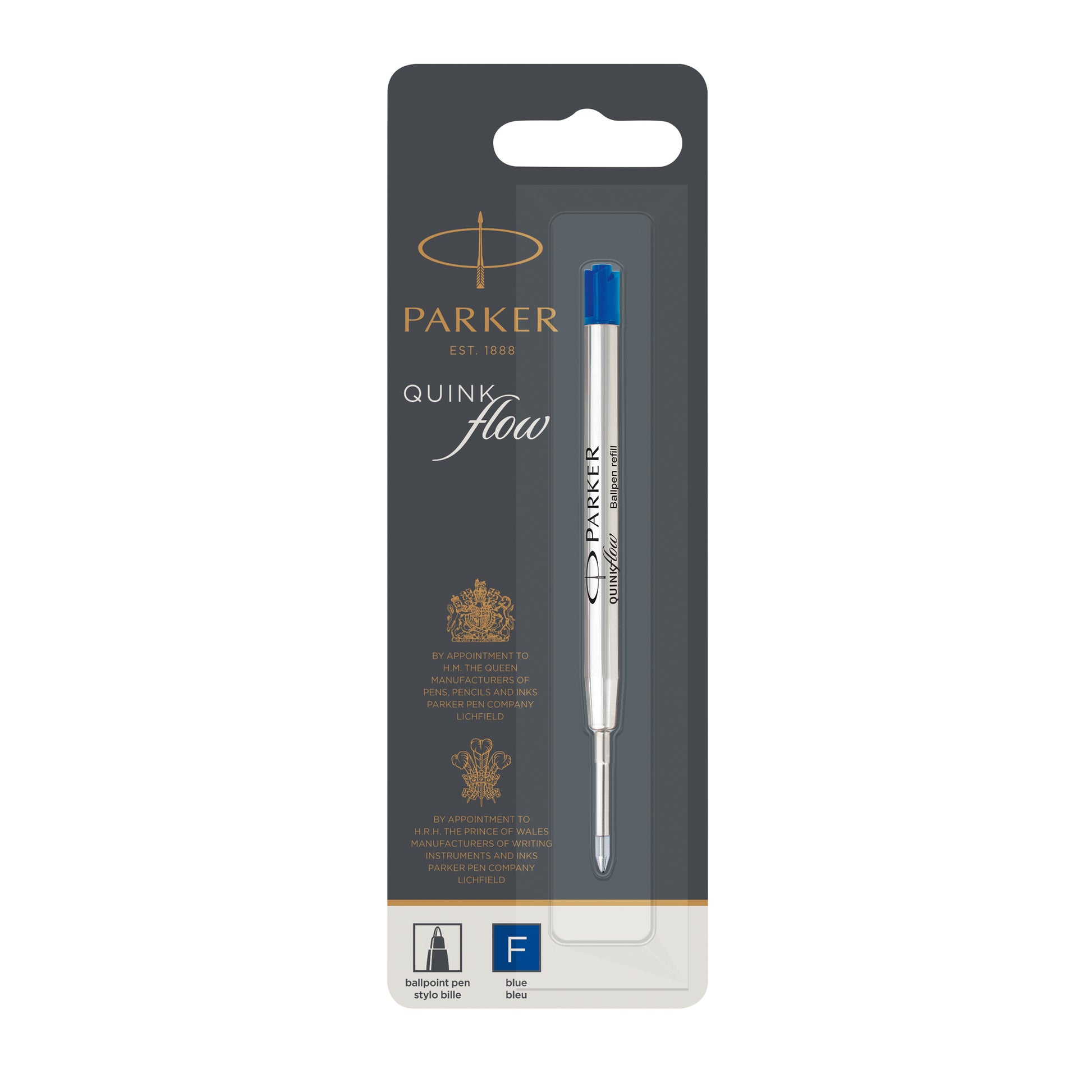 Parker Ballpoint Refill Blue Fine Tip