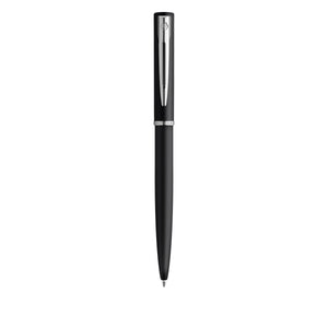 Waterman 2068192 Graduate Allure Black Chrome Trim Ballpoint Pen In A Box
