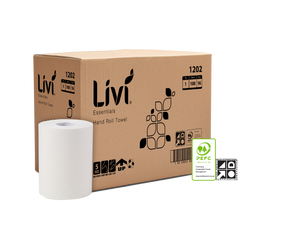 Livi 1202 Essentials roll hand towel carton