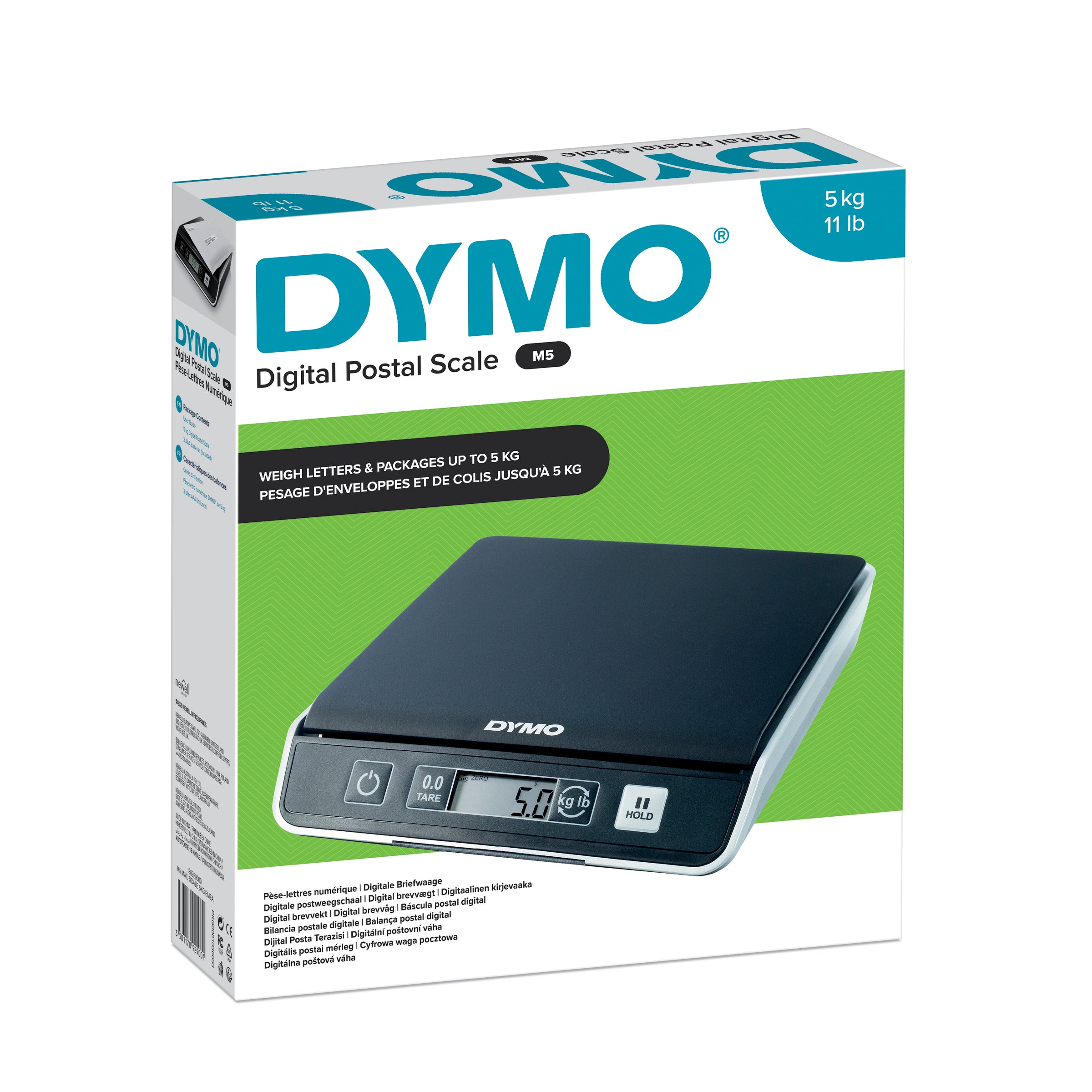 Dymo M5 Digital USB Postal Scale 5KG - 3D view