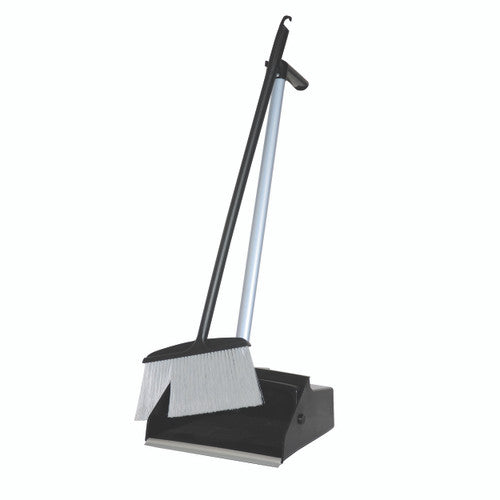 Cleanlink 12049 Lobby Pan Set Black and Grey