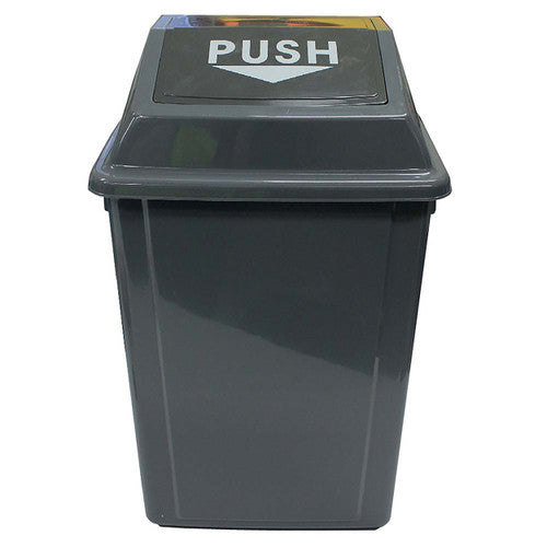 Cleanlink 12054 Rubbish Bin with Bullet Lid 25 Litre Grey