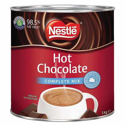Nestle Complete Mix Hot Chocolate 2kg Can