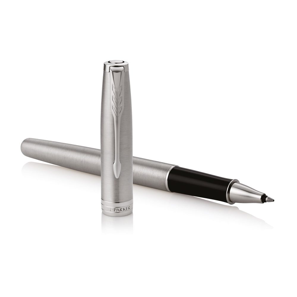 Parker Sonnet Rollerball Pen Stainless Steel and Palladium Trim Fine Tip