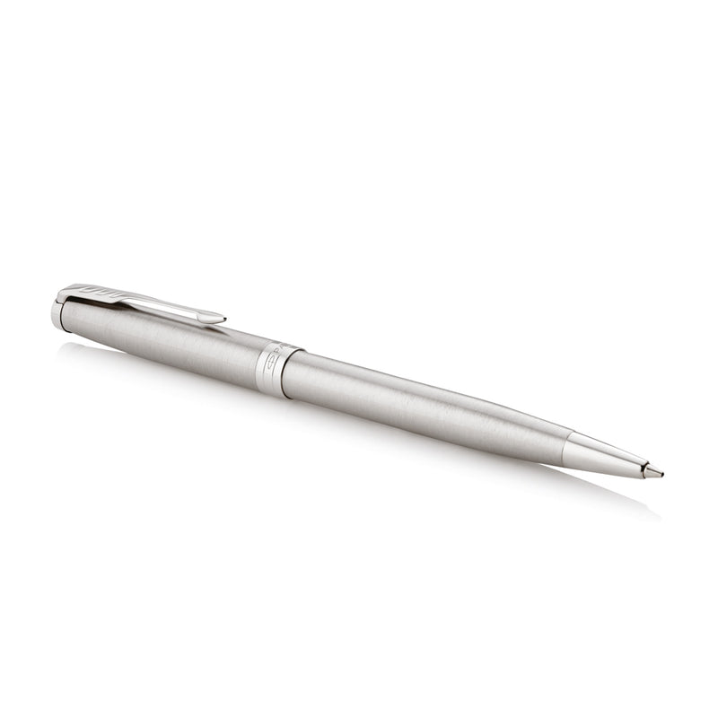 Parker Sonnet Ballpoint Pen Stainless Steel and Palladium Trim Medium Tip